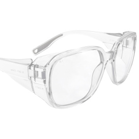 Radians EVE1-10ID EVE Women\'s Safety Eyewear - Clear Frame - Clear Lens
