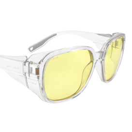 Radians EVE1-40ID EVE Women\'s Safety Eyewear - Clear Frame - Amber Lens