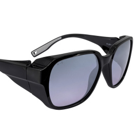 Radians EVE1-96ID EVE Women\'s Safety Eyewear - Black Frame - Alloy Mirror Lens