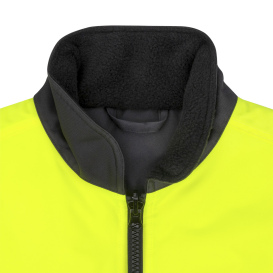 Radians SJV41B-2ZGS Type R Class 2 Hi-Vis Reversible Insulated Vest - Hi-Vis Green