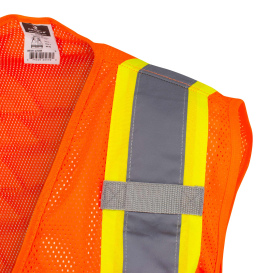 Radians SV6-2ZOM Type R Class 2 Two-Tone Surveyor Safety Vest - Orange