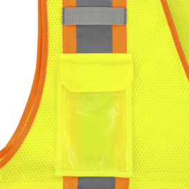 Radians SV69-2ZGM Type R Class 2 Two-Tone Surveyor Safety Vest - Yellow/Lime