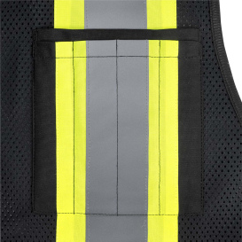 Radians SV6P Type O Class 1 Mesh Surveyor Safety Vest - Black