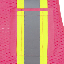 Radians SV6P Type O Class 1 Mesh Surveyor Safety Vest - Pink