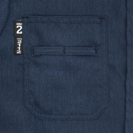 Neese VTS5VSH Tecasafe One 5.7 oz Vented FR Shirt - Denim