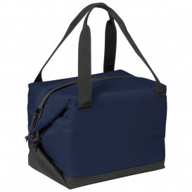 Port Authority BG515 6-Can Collapsible Cooler - River Blue Navy/Dark Charcoal