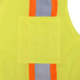 Radians SV46G Type R Class 2 Breakaway Surveyor Safety Vest - Yellow/Lime