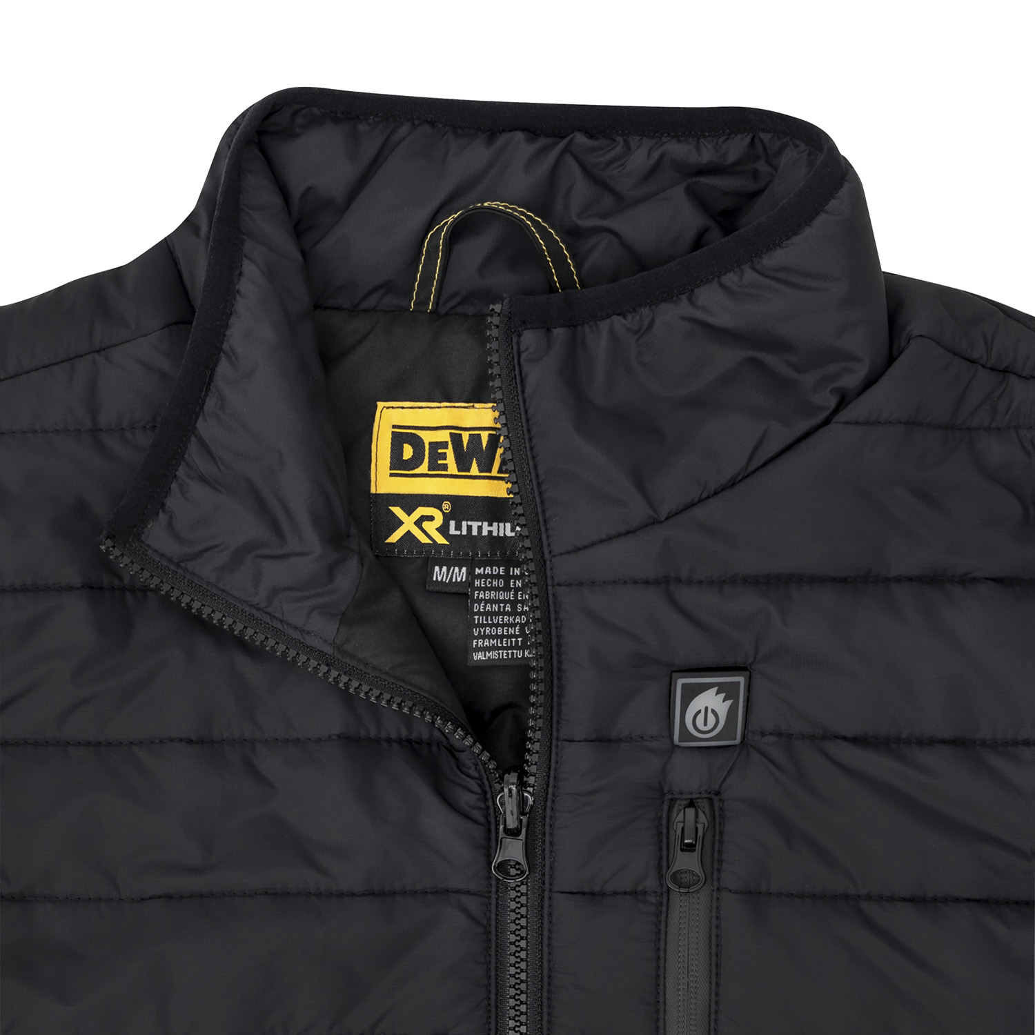 DEWALT DCHV095 Men's Lightweight heated Puffer Vest | Full