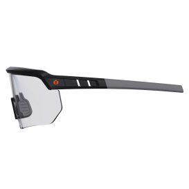 Ergodyne Aegir 55001 Safety Glasses - Black Frame - Clear Lens