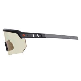 Ergodyne Aegir 55003 Safety Glasses - Black Frame - Indoor/Outdoor Lens
