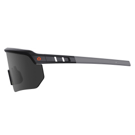 Ergodyne Aegir 55005 Safety Glasses - Black Frame - Smoke Lens