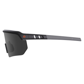 Ergodyne Aegir 55063 Safety Glasses - Black Frame - Smoke Polarized Anti-Fog Mirror Lens