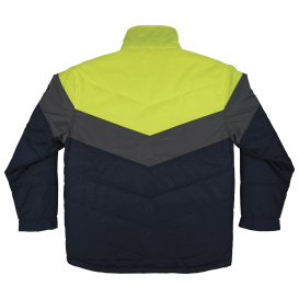 Ergodyne N-Ferno 6464 Insulated Freezer Jacket with AmpliFIRE Heat Reflective Lining - Navy