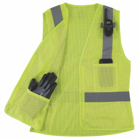 Ergodyne GloWear 8210HLW-S Type R Class 2 Women\'s Safety Vest - Lime