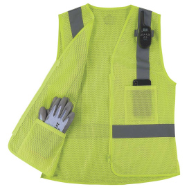 Ergodyne GloWear 8210ZW-S Type R Class 2 Womens Safety Vest - Lime