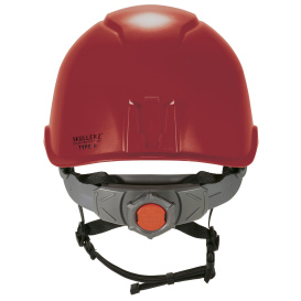 Ergodyne Skullerz 8976LED Type 2 Class E Safety Helmet with LED Light - Red