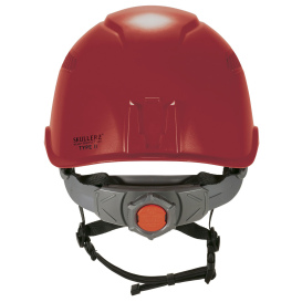 Ergodyne Skullerz 8977 Type 2 Class C Safety Helmet with Adjustable Venting - Red
