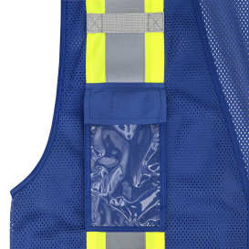 Radians SV6P Type O Class 1 Mesh Surveyor Safety Vest - Blue