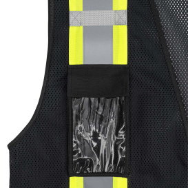 Radians SV6P Type O Class 1 Mesh Surveyor Safety Vest - Black