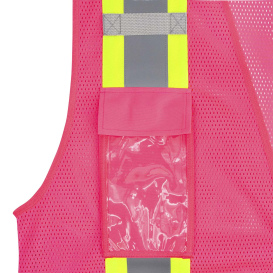 Radians SV6P Type O Class 1 Mesh Surveyor Safety Vest - Pink