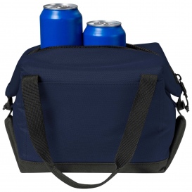 Port Authority BG515 6-Can Collapsible Cooler - River Blue Navy/Dark Charcoal
