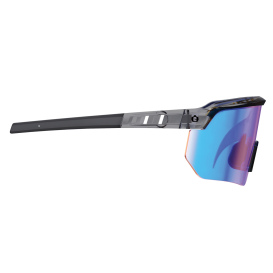 Ergodyne Aegir 55011 Safety Glasses - Smoke Frame - Blue Mirror Lens