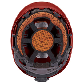 Ergodyne Skullerz 8977 Type 2 Class C Safety Helmet with Adjustable Venting - Red
