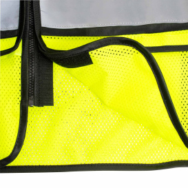 DEWALT DSV421 Type R Class 2 Adjustable Breakaway Mesh Safety Vest - Yellow/Lime