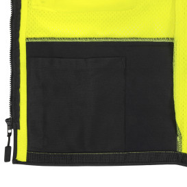 DEWALT DSV851 Type R Class 2 Heavy Duty Tech Surveyor Safety Vest - Yellow/Lime