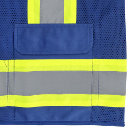 Radians SV6P Type O Class 1 Mesh Surveyor Safety Vest - Blue