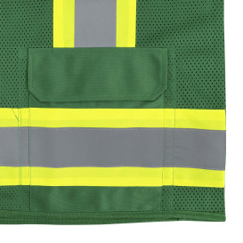 Radians SV6P Type O Class 1 Mesh Surveyor Safety Vest - Hunter Green