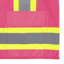 Radians SV6P Type O Class 1 Mesh Surveyor Safety Vest - Pink