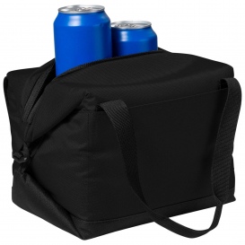 Port Authority BG515 6-Can Collapsible Cooler - Black