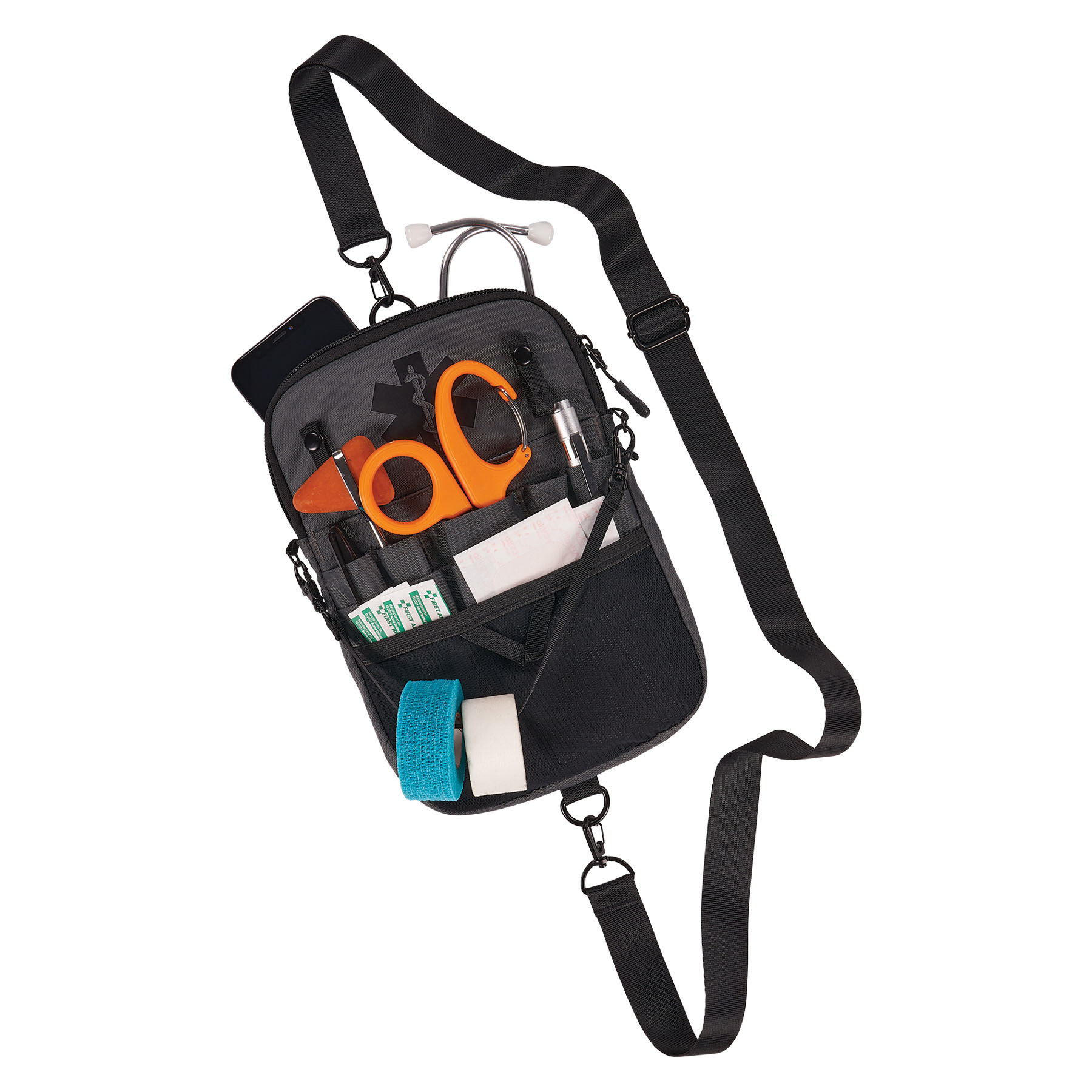 Ergodyne Arsenal 5717 Marsupio/Cintura Da Infermiera Convertibile – Unisex – Nero - 6