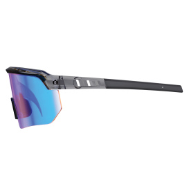 Ergodyne Aegir 55011 Safety Glasses - Smoke Frame - Blue Mirror Lens