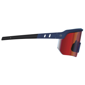Ergodyne Aegir 55230 Safety Glasses - Matte Blue Frame - Color Enhancing Mirror Red Lens