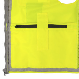 DEWALT DSV881 Type R Class 2 Heavy Duty Engineer Surveyor Safety Vest - Yellow/Lime