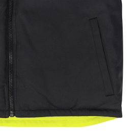 Radians SJV41B-2ZGS Type R Class 2 Hi-Vis Reversible Insulated Vest - Hi-Vis Green