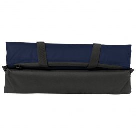 Port Authority BG515 6-Can Collapsible Cooler - River Blue Navy/Dark Charcoal
