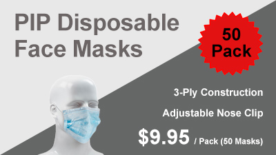 PIP Disposable Face Masks